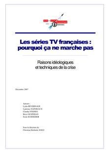 Les séries TV françaises - Crise des Séries TV