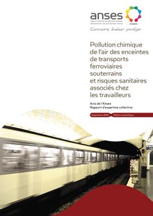 Etude sur la pollution dans les transports (Anses)