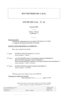 Btseau etude de cas  2004 etude de cas