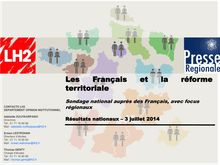 Les Français et le redécoupage des régions - Sondage LH2