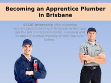 Plumbing Apprenticeship Brisbane