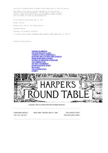 Harper s Round Table, May 21, 1895