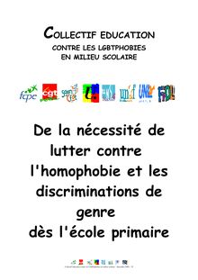 pdf - 149.5 ko - De la nécessité de lutter contre l homophobie dès ...