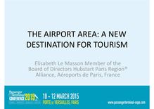 The Airport Area a new destination for tourism - Passenger Terminal Expo 2015