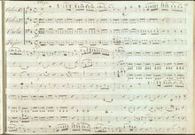 Partition complète, corde quatuor No.1 en D major, D major, Gerson, Georg