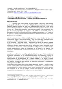 Introduction - Maison des sciences de l homme de Montpellier  MSH-M