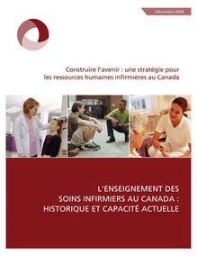 L enseignement des soins infirmiers au Canada : historique et ...