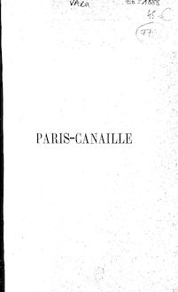 Paris canaille : moeurs contemporaines / par Édouard Ducret