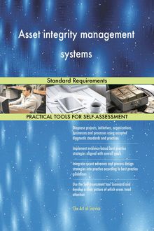 Asset integrity management systems Standard Requirements