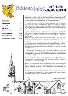 Bulletin municipal 114 Beuzec-Cap-Sizun