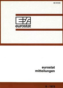 Eurostat mitteilungen. 6-1978