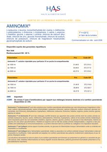 AMINOMIX - Aminomix srh