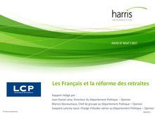 Harris Interactive : Les Français et la réforme des retraites