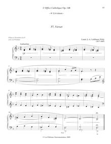 Partition 3, Verset (D minor), L’Office Catholique, Op.148, Lefébure-Wély, Louis James Alfred