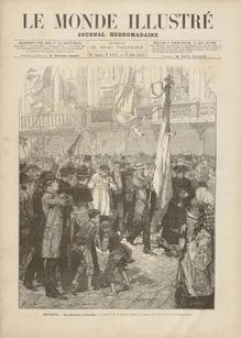 LE MONDE ILLUSTRE  N° 1421 du 21 juin 1884