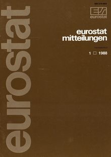 Eurostat mitteilungen. 1/1988