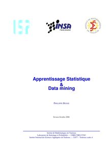 Apprentissage Statistique & Data mining