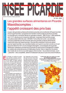 Les grandes surfaces alimentaires en Picardie - Maxidiscomptes : l appétit croissant des prix bas