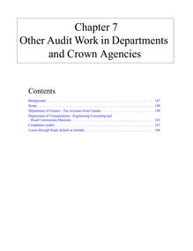 Chapter 7 - Other audit work E.fm