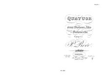 Partition parties complètes, corde quatuor, Op. 14, Rode, Pierre par Pierre Rode