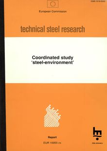 Coordinated study  steel-environment 