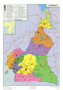 Carte Routière du Cameroun
