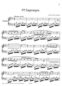 Partition complète (filter), Impromptu No. 3 en A flat, Op.34