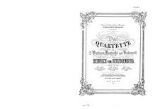 Partition parties complètes, corde quatuor, Op.42 No.2, D minor