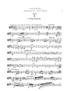 Partition altos, Symphony No.5, Mahler, Gustav