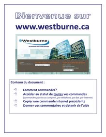 Comment commander sur westburne.ca FINAL2