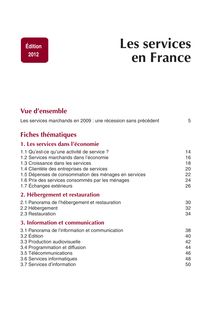 Sommaire - Services - Insee Références Web - Édition 2012