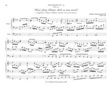 Partition Herr Jesu Christ, dich zu uns wend’, BWV 632, Das Orgel-Büchlein