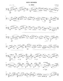 Partition complète, Sonata, Hallman, Joseph