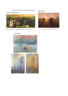 Réalisme, Naturalisme, Impressionnisme Gustave Courbet (1819-1877 ...