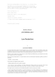 Les Pardaillan — Tome 01 par Michel Zévaco