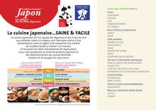 La cuisine japonaiseSAINE & FACILE