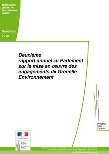 le deuxième rapport annuel au Parlement sur la - Deuxième rapport ...