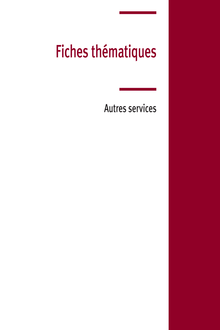 Fiches thématiques sur les autres services - Les services en France - Insee Références web - Édition 2011 - Données 2008