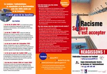 Campagne MJSVA-FFF-LICRA - Racisme