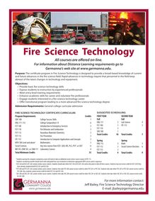 Fire Science Technology