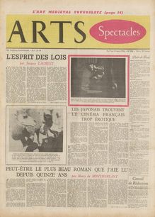ARTS N° 558 du 07 mars 1956