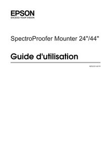 SpectroProofer User Guide (pdf) - EPSON