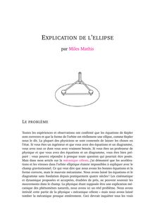 Explication de l ellipse