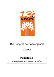 13è Congrés de Convergència