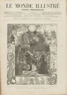 LE MONDE ILLUSTRE  N° 1500 du 26 décembre 1885