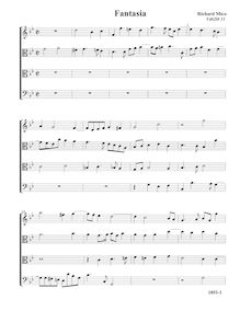 Partition Fantasia, VdGS No.13 - partition complète (Tr A T B), fantaisies pour 4 violes de gambe