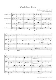 Partition complète, Dreissig kleine Choralvorspiele zu den gebräuchlichsten Chorälen