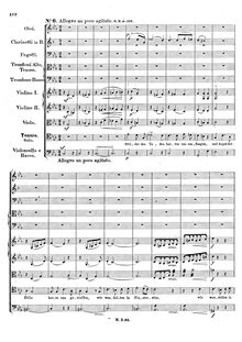 Partition No.6 - Allegro un poco agitato, Symphony No.2 en B♭ major (“Hymn of Praise”)