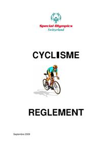 CYCLISME REGLEMENT