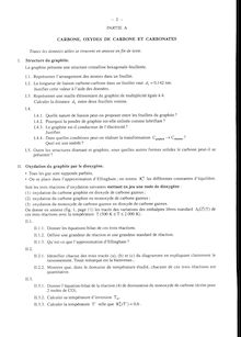 Composition de Chimie 2000 Agrégation de sciences physiques Agrégation (Interne)